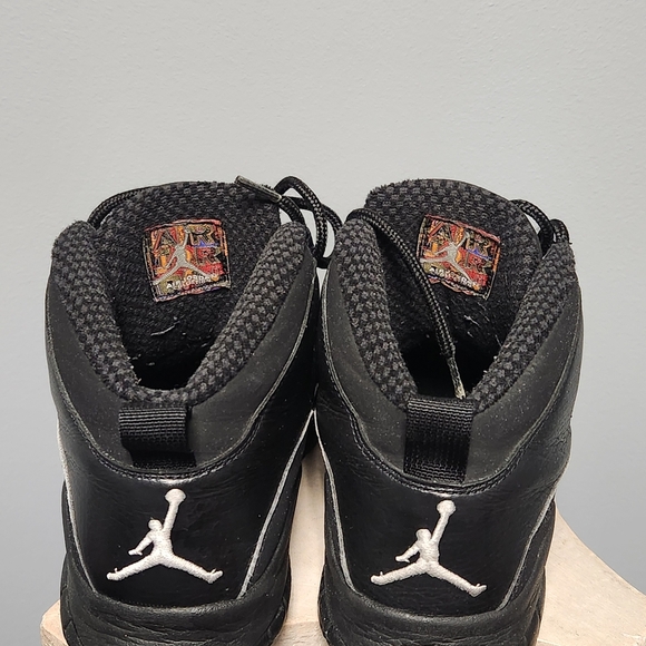 Gently Used Jordan 9 Retro Black Men's Shoes 7.5 - Picture 4 of 6